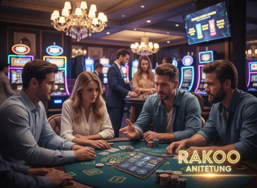 Rakoo bonus Anleitung für Casino-Spieler