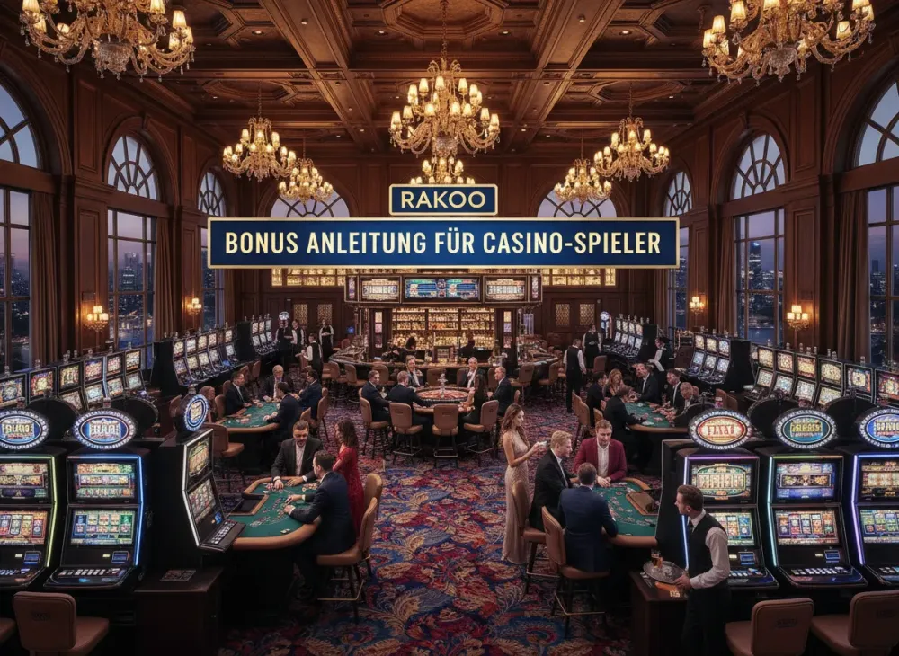 Rakoo bonus Anleitung für Casino-Spieler