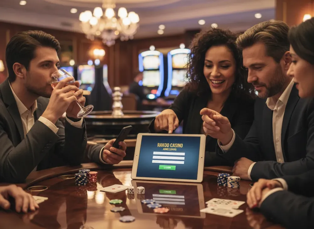 Rakoo casino login Anleitung für Spieler